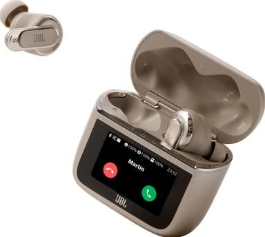 JBL Tour Pro 3 helt trådløse in-ear hodetelefoner (latte)