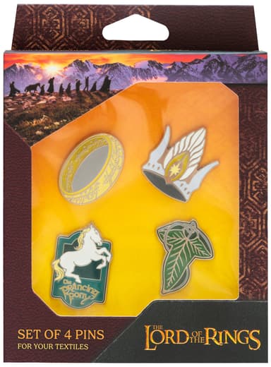 Grupo Erik Lord Of The Rings pins (4-pakning)