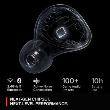 SteelSeries Arctis GameBuds hodetelefoner (Xbox, sort)