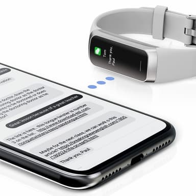 C60 1.1 tommers vanntett smartklokke hjertemonitor blod oksygennivåmåler kroppstemperatur detektor Fitness Tracker sport smart armbånd - svart