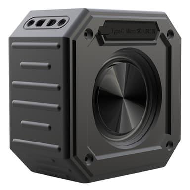 Magnetisk Bluetooth-høyttaler Golfvogn Vanntett Subwoofermikrofon