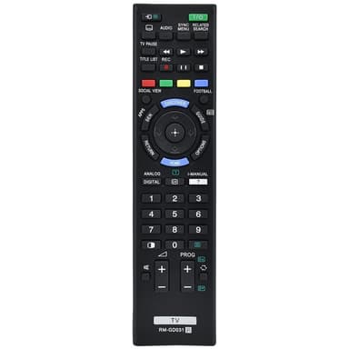 TV-fjernkontroll Erstatning for RM-GD031 Sony TV