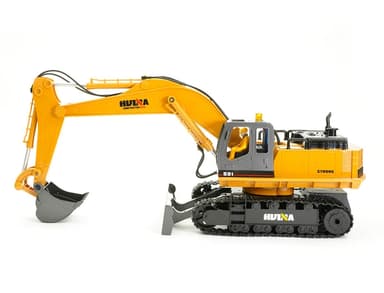 HuiNa Gravemaskin m/Metallskuffe 1:16