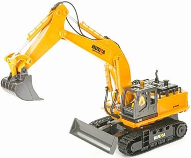 HuiNa Gravemaskin m/Metallskuffe 1:16