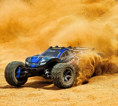 Traxxas Rustler 4x4 BL-2S RTR TQ Blue