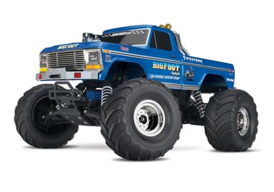 Traxxas BigFoot No.1 1/10 2WD RTR Blue - Komplett