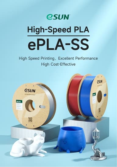eSUN ePLA-SS 1.75mm 1kg - White