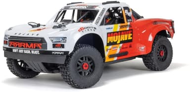 ARRMA Mojave 4S 4WD Desert Truck RTR Hvit/Rød