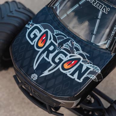 ARRMA Gorgon Mega 2WD Black - RTA Kit