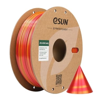 eSUN Silk Candy 1.75mm 1kg - Red Gold