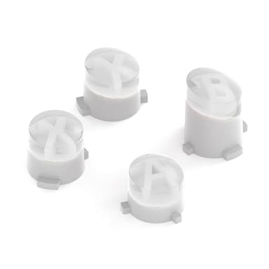 For Xbox One S One Elite-kontroller ABXY erstatningsknapper - hvit