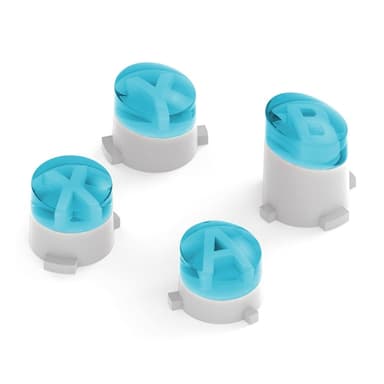 For Xbox One S One Elite-kontroller ABXY erstatningsknapper - lyseblå