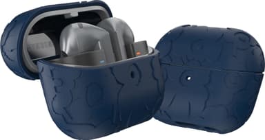 Samsung Galaxy Buds3/Pro Marimekko deksel (sort/blå)