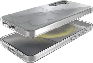 Samsung Galaxy S24 Marimekko Dual Layer deksel (grå/sølv)