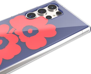 Samsung Galaxy S24 Ultra Marimekko Dual Layer deksel (blå/rød)
