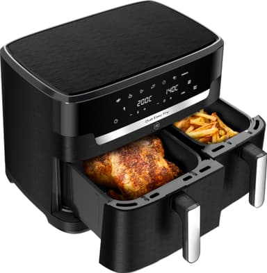 OBH Nordica XXL Dual Easy Fry airfryer AG9428S0 (sort)