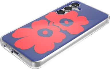 Samsung Galaxy S24 Marimekko Dual Layer deksel (blå/rød)