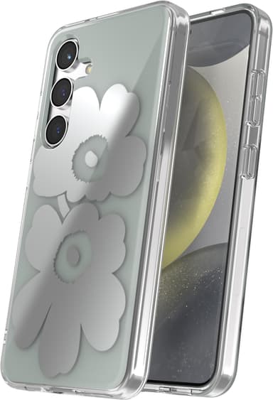 Samsung Galaxy S24 Marimekko Dual Layer deksel (grå/sølv)