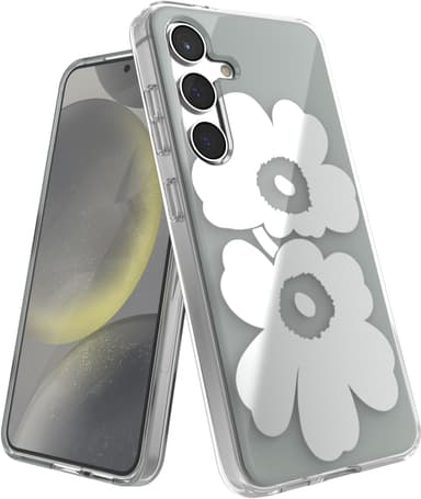 Samsung Galaxy S24 Marimekko Dual Layer deksel (grå/sølv)