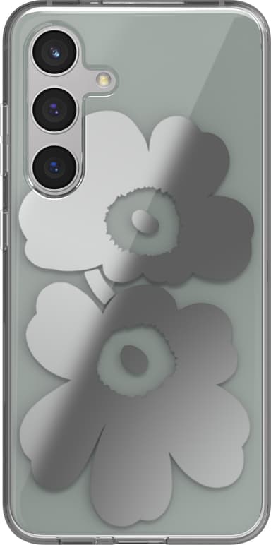 Samsung Galaxy S24 Marimekko Dual Layer deksel (grå/sølv)