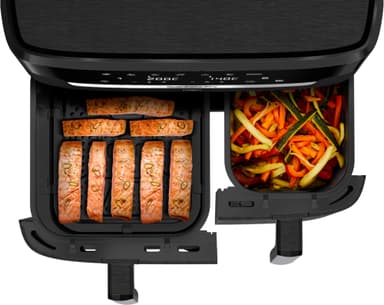 OBH Nordica XXL Dual Easy Fry airfryer AG9428S0 (sort)