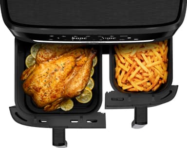 OBH Nordica XXL Dual Easy Fry airfryer AG9428S0 (sort)