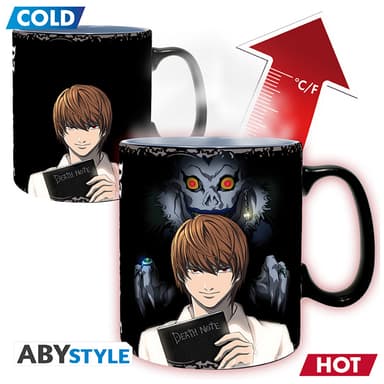 ABYstyle Death Note varmeaktivert krus (Kira & L)