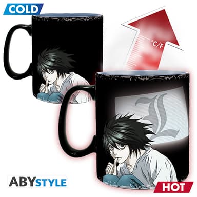 ABYstyle Death Note varmeaktivert krus (Kira & L)
