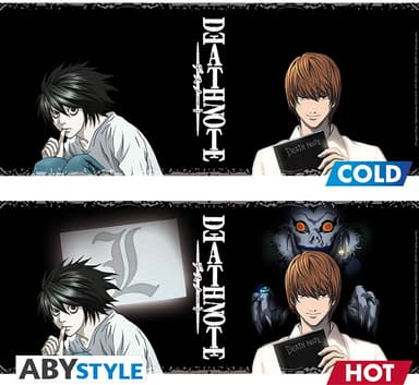 ABYstyle Death Note varmeaktivert krus (Kira & L)