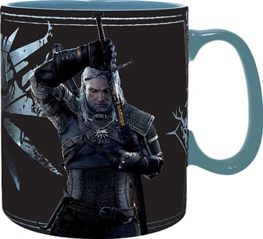 ABYstyle The Witcher varmeaktivert krus (Geralt & Ci)