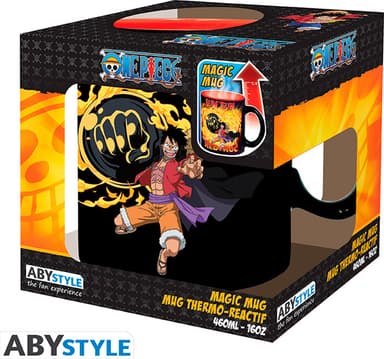 ABYstyle One Piece varmeaktivert krus (Luffy vs K)