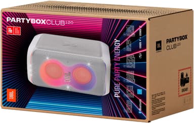 JBL PartyBox Club 120 partyhøyttaler (hvit)