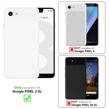 Google PIXEL 3 XL lommebokdeksel etui (grå)
