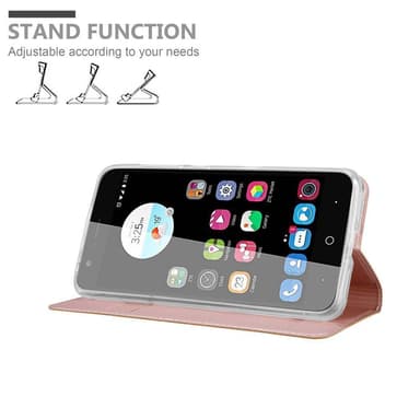 ZTE Blade V8 lommebokdeksel etui (rosa)