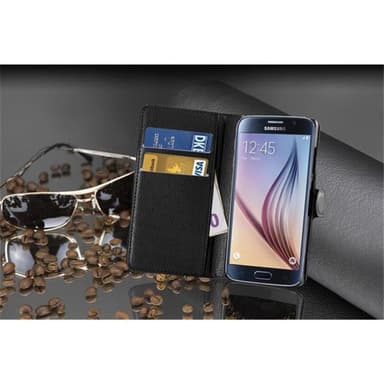 Samsung Galaxy S6 Deksel Etui Case (svart)