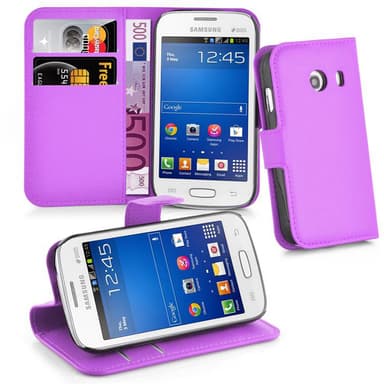 Samsung Galaxy ACE STYLE Deksel Etui Case (lilla)