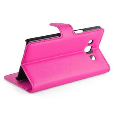 Samsung Galaxy J5 2015 Deksel Etui Case (rosa)