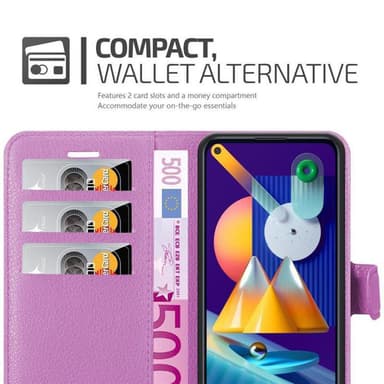 Samsung Galaxy A11 / M11 Deksel Etui Case (lilla)