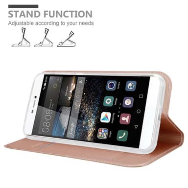 Huawei P8 lommebokdeksel etui (rosa)