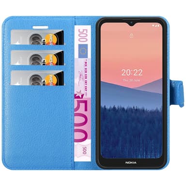 Nokia C21 Deksel Etui Case (blå)