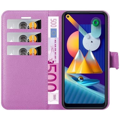 Samsung Galaxy A11 / M11 Deksel Etui Case (lilla)