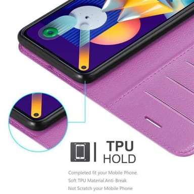 Samsung Galaxy A11 / M11 Deksel Etui Case (lilla)