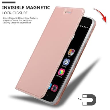 ZTE Blade V8 lommebokdeksel etui (rosa)