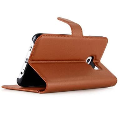 Samsung Galaxy S6 EDGE Deksel Etui Case (brun)