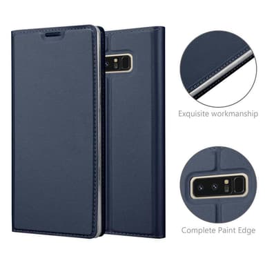 Samsung Galaxy NOTE 8 lommebokdeksel etui (blå)