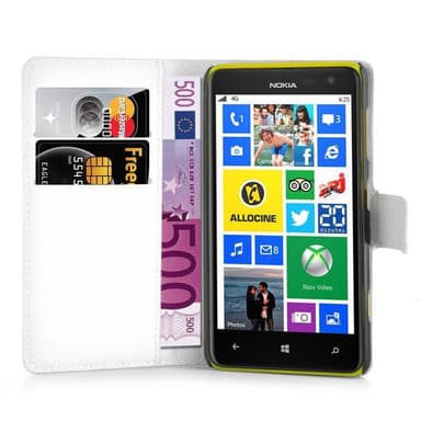 Nokia Lumia 625 Deksel Etui Case (hvit)