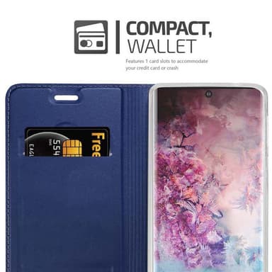 Samsung Galaxy NOTE 10 PLUS lommebokdeksel etui (blå)