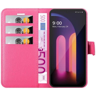 LG V60 ThinQ Deksel Etui Case (rosa)
