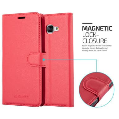 Samsung Galaxy A7 2016 Deksel Etui Case (rød)