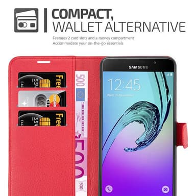 Samsung Galaxy A7 2016 Deksel Etui Case (rød)